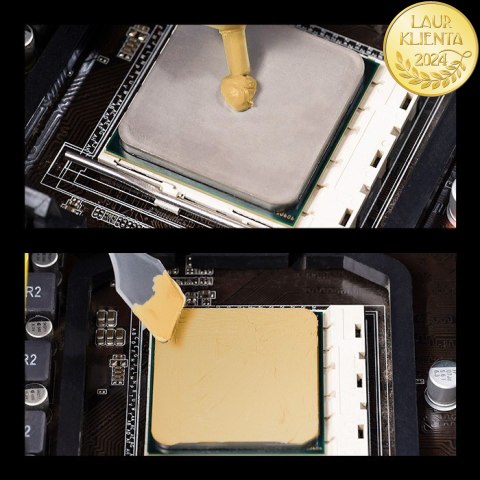 Qoltec Pasta termoprzewodząca 3.05 W/m-K | 30g | Złota