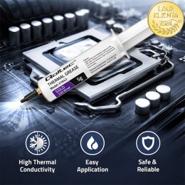 Qoltec Pasta termoprzewodząca 3.05 W/m-K | 5g | Złota