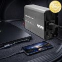 Qoltec Przetwornica napięcia MS Wave | 12V na 230V | 1000/2000W | USB | Kompatybilna z LiFePO4 GEL AGM