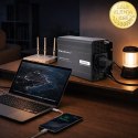 Qoltec Przetwornica napięcia MS Wave | 12V na 230V | 1000/2000W | USB | Kompatybilna z LiFePO4 GEL AGM