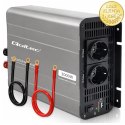 Qoltec Przetwornica napięcia MS Wave | 12V na 230V | 1500/3000W | USB | Kompatybilna z LiFePO4 GEL AGM
