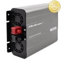 Qoltec Przetwornica napięcia MS Wave | 12V na 230V | 1500/3000W | USB | Kompatybilna z LiFePO4 GEL AGM