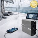 Qoltec Przetwornica napięcia MS Wave | 12V na 230V | 2500/5000W | USB | Kompatybilna z LiFePO4 GEL AGM