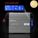 Qoltec Przetwornica napięcia Pure Sine Wave | 12V na 230V | 2000/4000W | LCD | USB | USB-C | Kompatybilna z LiFePO4 GEL AGM