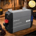 Qoltec Przetwornica napięcia Pure Sine Wave | 12V na 230V | 2000/4000W | LCD | USB | USB-C | Kompatybilna z LiFePO4 GEL AGM