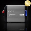 Qoltec Przetwornica napięcia Pure Sine Wave | 12V na 230V | 2000/4000W | LCD | USB | USB-C | Kompatybilna z LiFePO4 GEL AGM