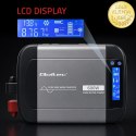 Qoltec Przetwornica napięcia Pure Sine Wave | 12V na 230V | 300/600W | LCD | USB | USB-C | Kompatybilna z LiFePO4 GEL AGM