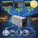 Qoltec Przetwornica napięcia Pure Sine Wave | 12V na 230V | 4000/8000W | USB | Kompatybilna z LiFePO4 GEL AGM