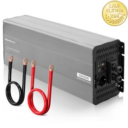 Qoltec Przetwornica napięcia Pure Sine Wave | 24V na 230V | 5000/10000W | LCD | USB | Kompatybilna z LiFePO4 GEL AGM