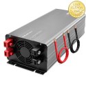 Qoltec Przetwornica napięcia Pure Sine Wave | 24V na 230V | 5000/10000W | LCD | USB | Kompatybilna z LiFePO4 GEL AGM