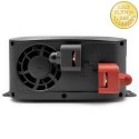 Qoltec Przetwornica napięcia Pure Sine Wave | 12V na 230V | 1000/2000W | UPS BYPASS | LCD | USB | USB-C | Kompatybilna z LiFePO4