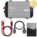 Qoltec Przetwornica napięcia Pure Sine Wave | 12V na 230V | 2000/4000W | UPS BYPASS | LCD | USB | USB-C | Kompatybilna z LiFePO4