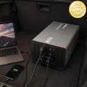 Qoltec Przetwornica napięcia Pure Sine Wave z UPS | 12V na 230V | 4000/8000W | USB | Kompatybilna z LiFePO4 GEL AGM