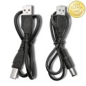 Qoltec Zewnętrzny Napęd Nagrywarka Odtwarzacz płyt CD DVD | USB 2.0 | Czarny