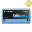 Qoltec Akumulator LiFePO4 Litowo-Żelazowo-Fosforanowy | 12.8V | 150Ah | 1920Wh| BMS