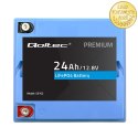 Qoltec Akumulator LiFePO4 Litowo-Żelazowo-Fosforanowy | 12.8V | 24Ah | 307.2Wh | BMS
