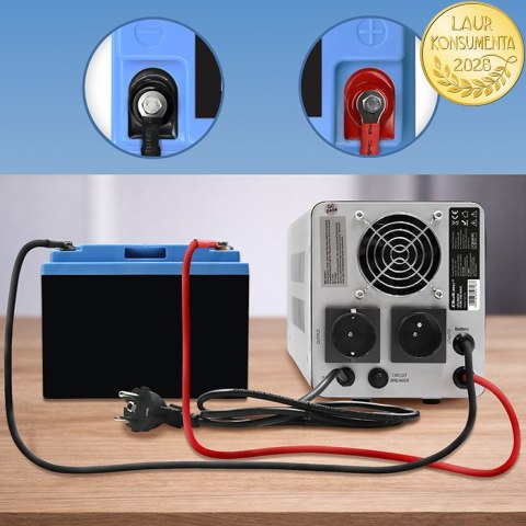 Qoltec Akumulator LiFePO4 Litowo-Żelazowo-Fosforanowy | 12.8V | 30Ah | 384Wh | BMS