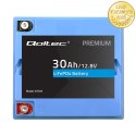 Qoltec Akumulator LiFePO4 Litowo-Żelazowo-Fosforanowy | 12.8V | 30Ah | 384Wh | BMS