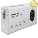 Qoltec Automatyczny Stabilizator napięcia AVR 3000VA | 1800W | Compact | Toroidalny transformator