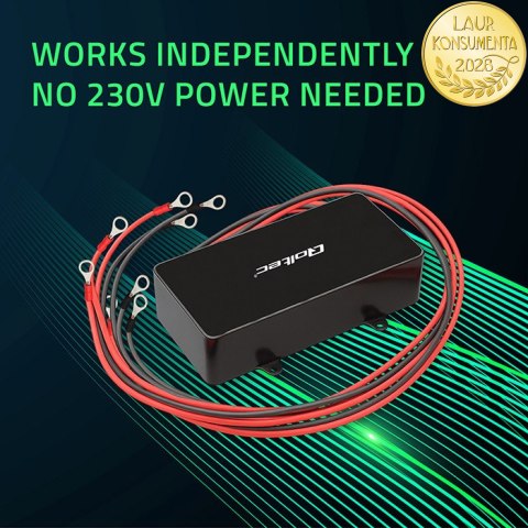 Qoltec Balanser napięcia 48V do akumulatorów 4 x 12V | 10A | LiFePO4 AGM GEL