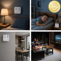 Qoltec Certyfikowany bezprzewodowy Czujnik tlenku węgla (czadu) z baterią | detektor CO | TUYA | Wi-fi | żywotność sensora 10 la