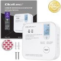 Qoltec Certyfikowany bezprzewodowy Czujnik tlenku węgla (czadu) z baterią | detektor CO | TUYA | Wi-fi | żywotność sensora 10 la