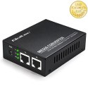 Qoltec Dwukierunkowy Media Konwerter SWITCH Ethernet 2x RJ45 2x SFP| 1000Mb/s | 5V