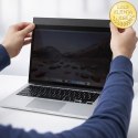 Qoltec Filtr prywatyzujący RODO do MacBook Air 13.6" | Magnetyczny | Ochrona wzroku