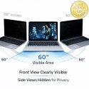 Qoltec Filtr prywatyzujący RODO do MacBook Air 13.6" | Magnetyczny | Ochrona wzroku