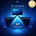 Qoltec Filtr prywatyzujący RODO do MacBook Air 13.6" | Magnetyczny | Ochrona wzroku