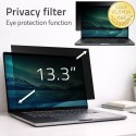 Qoltec Filtr prywatyzujący RODO do MacBook Pro Touch Bar 13.3" (2016-2018) | Ochrona wzroku