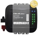 Qoltec Inteligentna ładowarka Monolith do akumulatorów LiFePO4 AGM GEL SLA | 10A | 12V