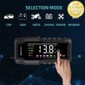 Qoltec Inteligentna mikroprocesorowa ładowarka 12V 6A | Prostownik z funkcją naprawy do akumulatora AGM GEL LiFePO4 | LCD
