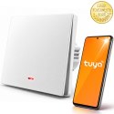 Qoltec Inteligentny 1-kanałowy włącznik wyłacznik światła | Wi-Fi | Timer | Tuya | Smart life | Biały