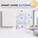 Qoltec Inteligentny 1-kanałowy włącznik wyłacznik światła | Wi-Fi | Timer | Tuya | Smart life | Biały