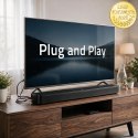 Qoltec Kabel 2x RCA / Mini Jack 3.5mm męski | 2m | Czarny