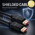 Qoltec Kabel DisplayPort v2.1 męski | DisplayPort v2.1 męski | 8K | 40G | 2m