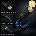 Qoltec Kabel DisplayPort v2.1 męski | DisplayPort v2.1 męski | 8K | 80G | 0.5m
