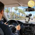 Qoltec Qoltec Ineligentny uchwyt samochodowy z funkcją iR i ładowaniem indukcyjnym Qi 15W | QC 3.0 |USB-C