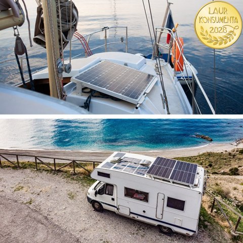 Qoltec Solarny regulator ładowania MPPT 15A do zasilania odbiorników DC i ładowania akumulatorów 12V / 24V | LiFePO4