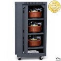 Qoltec Trójfazowy stabilizator napięcia AVR MULTIPROTECTION |10kVA | Dokładność ± 3% | Serwomotor 3F | LCD | Expert Line