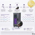 Qoltec Trójfazowy stabilizator napięcia AVR MULTIPROTECTION |10kVA | Dokładność ± 3% | Serwomotor 3F | LCD | Expert Line