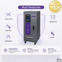 Qoltec Trójfazowy stabilizator napięcia AVR MULTIPROTECTION |15kVA | Dokładność ± 3% | Serwomotor 3F | LCD | Expert Line