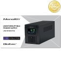 Qoltec Zasilacz awaryjny UPS Line Interactive | Monolith | 2000VA | 1200W | LCD | USB | RJ45