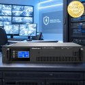 Qoltec Zasilacz awaryjny UPS Pure Sine Wave do RACK | 3kVA | 3000W | PF 1.0 | LCD | EPO | USB | On-line | Kompatybilność z LiFeP
