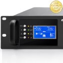 Qoltec Zasilacz awaryjny UPS Pure Sine Wave do RACK | 5kVA | 5000W | PF 1.0 | LCD | EPO | USB | On-line | Kompatybilność z LiFeP