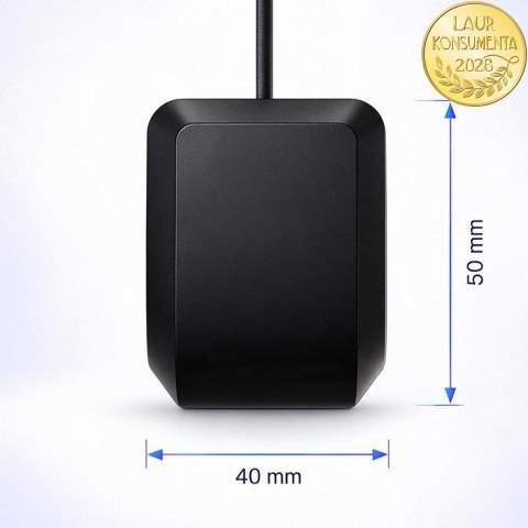 Qoltec Antena GPS | 28dBi | Zewnętrzna