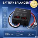 Qoltec Balanser napięcia 24V do akumulatorów 2 x 12V | 5A | AGM GEL LiFePO4 | LED