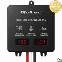Qoltec Balanser napięcia 24V do akumulatorów 2 x 12V | 5A | AGM GEL LiFePO4 | LED