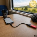 Qoltec Kabel USB OTG 2.0 A żeński | Micro USB B męski | 0.2m